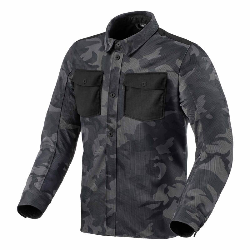 Revit Tracer Air 2 Camo Grey motocikla krekls izpārdošana