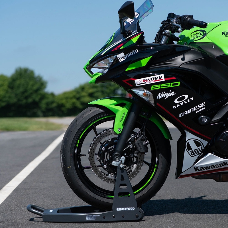 Priekšējais motociklu statīvs Oxford ZERO-G LITE alumīnija