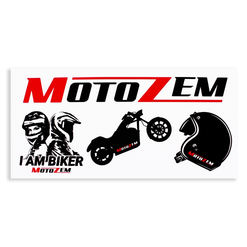 MotoZem Chopper uzlīmju komplekts