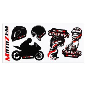 MotoZem Mix uzlīmju komplekts