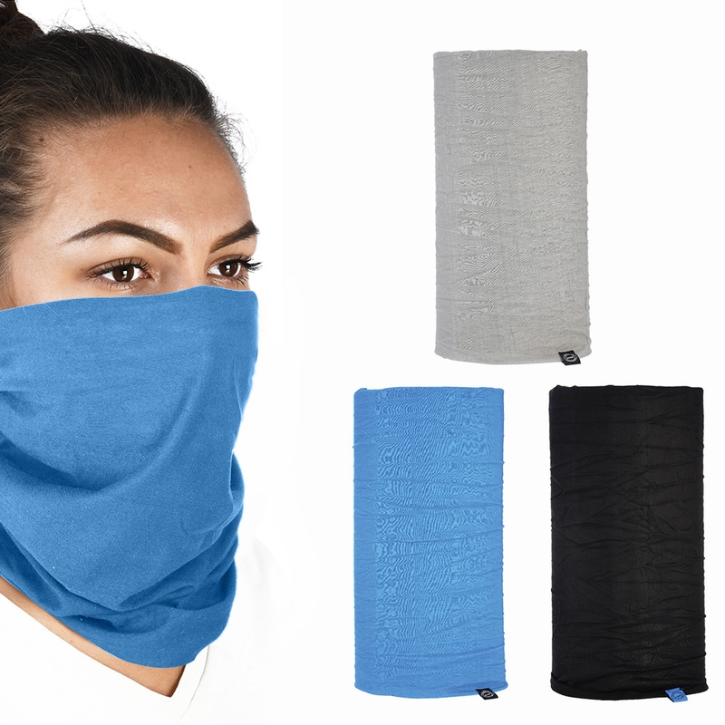 Šátky Oxford Comfy jednobarevné - modrý, černý, šedý