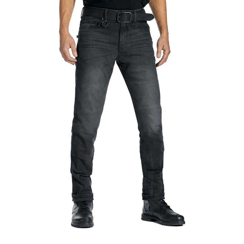 Motocikla džinsi PANDO MOTO Robby Slim black izpārdošana