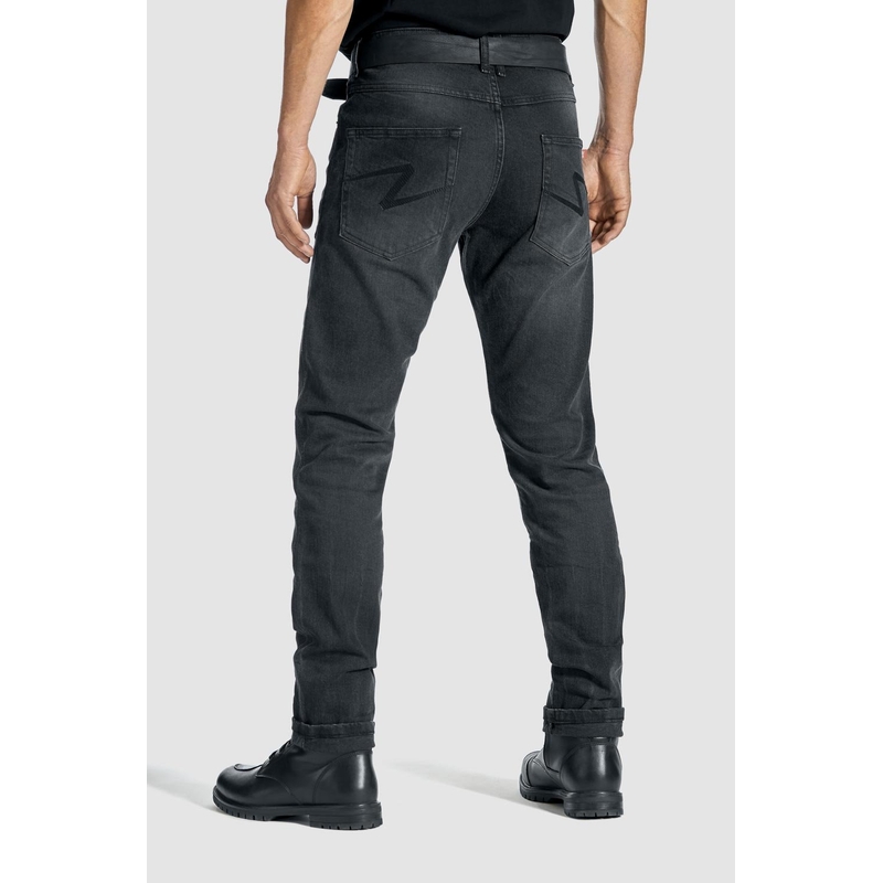 Motocikla džinsi PANDO MOTO Robby Slim black izpārdošana