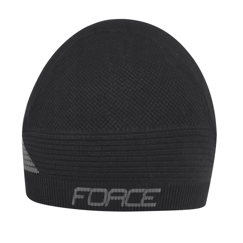 Čepice pod přilbu FORCE Uni černá výprodej