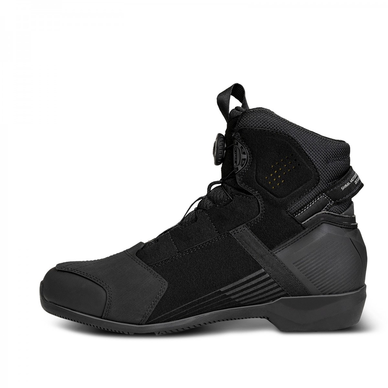 Shima Edge Vent Black Motociklu zābaki