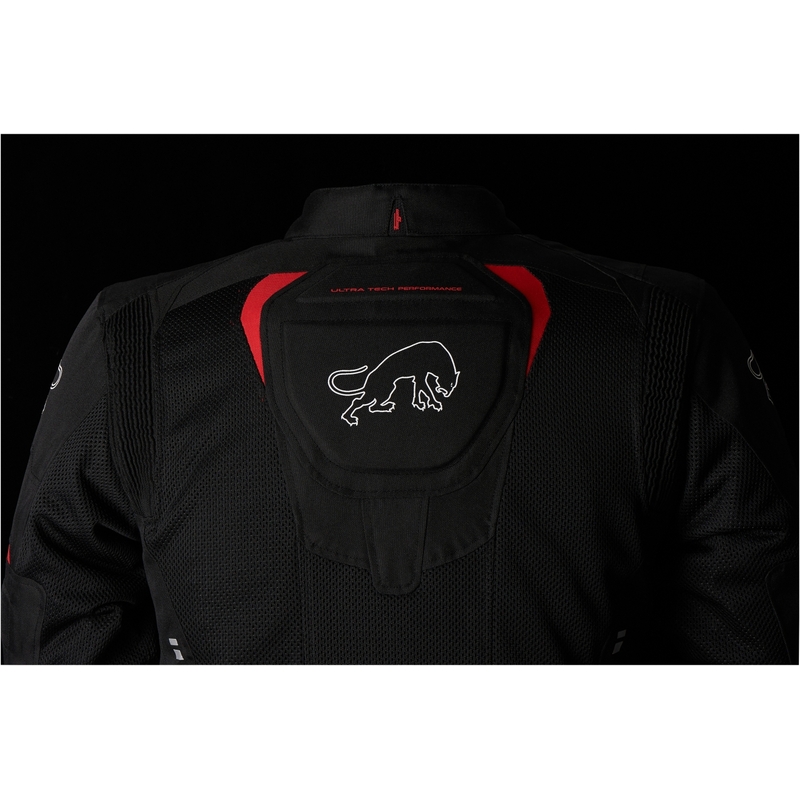 Furygan Ultra Spark Vented 3 in 1 sarkanā un melnā motocikla jaka