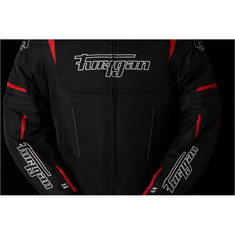 Furygan Ultra Spark Vented 3 in 1 sarkanā un melnā motocikla jaka