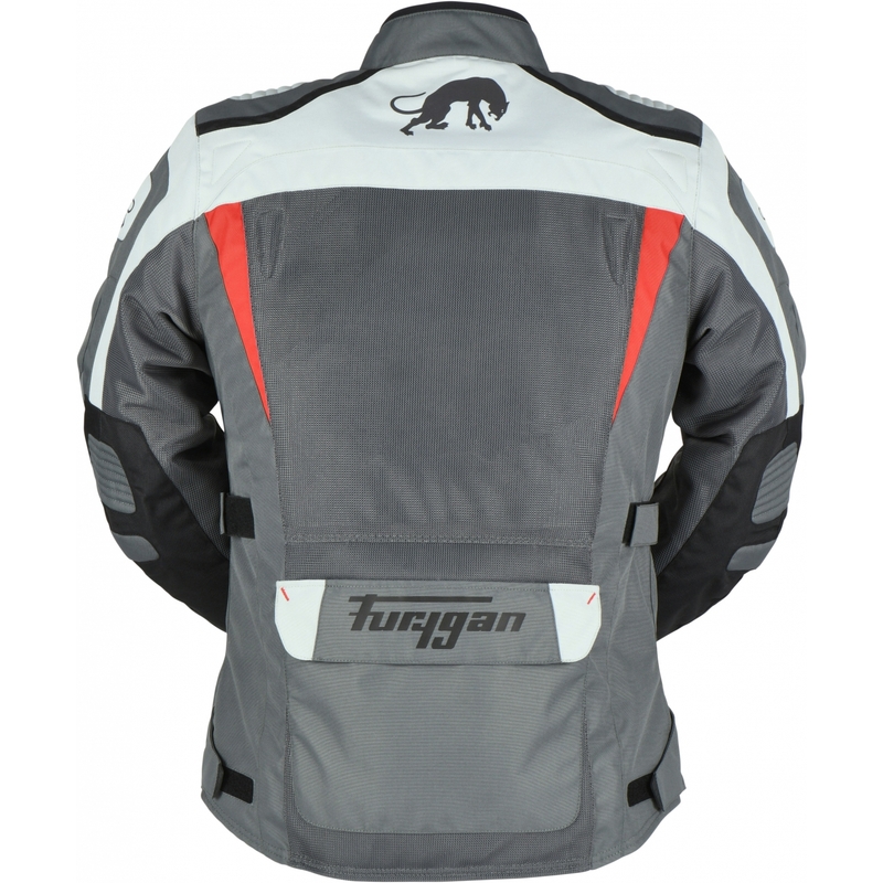 Furygan Apalaches Ventilēta 2-in-1 pelēk-arkan-melna motocikla jaka