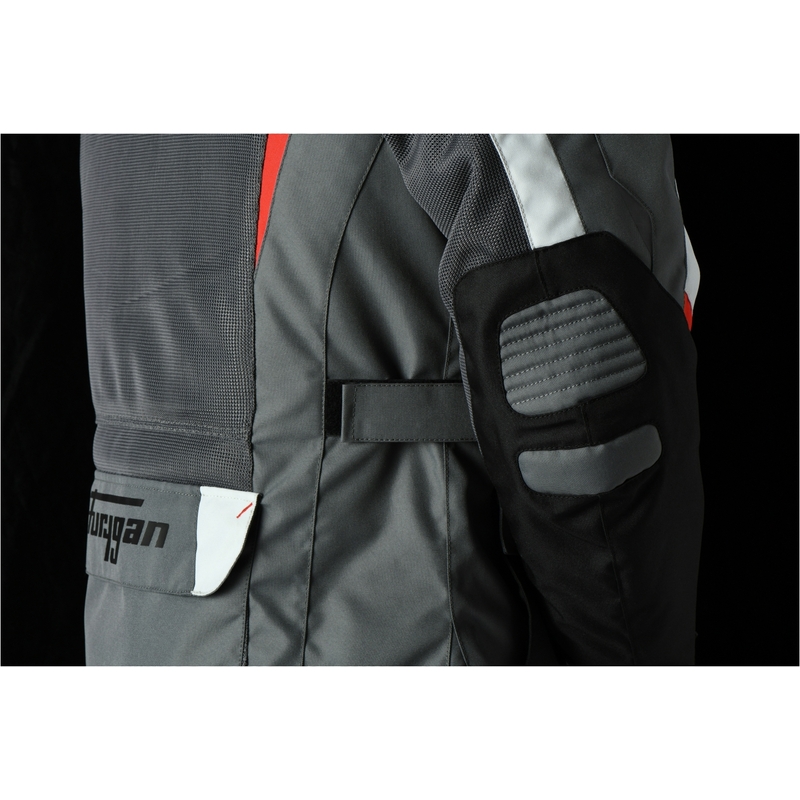 Furygan Apalaches Ventilēta 2-in-1 pelēk-arkan-melna motocikla jaka