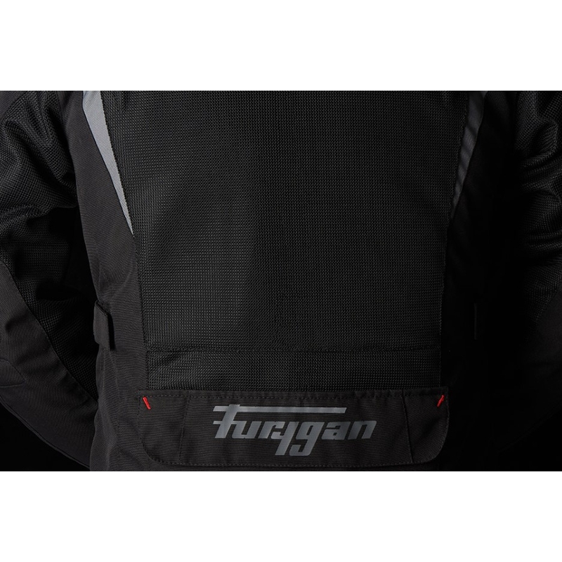 Furygan Apalaches Ventilēta 2-in-1 motocikla jaka Black