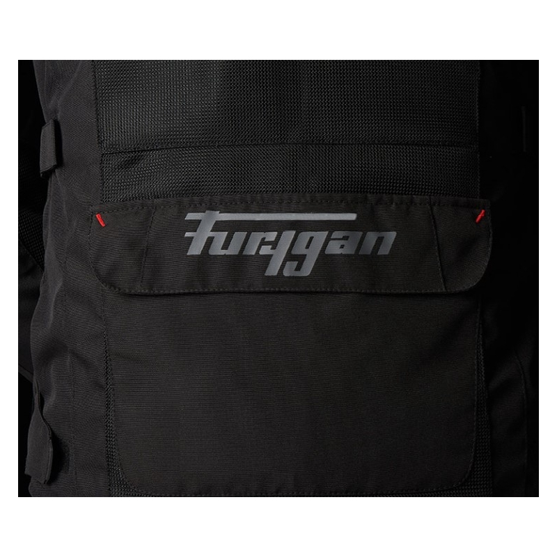 Furygan Apalaches Ventilēta 2-in-1 motocikla jaka Black