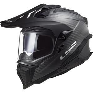 Enduro ķivere LS2 MX701 Explorer C Solid Carbon Black Matte