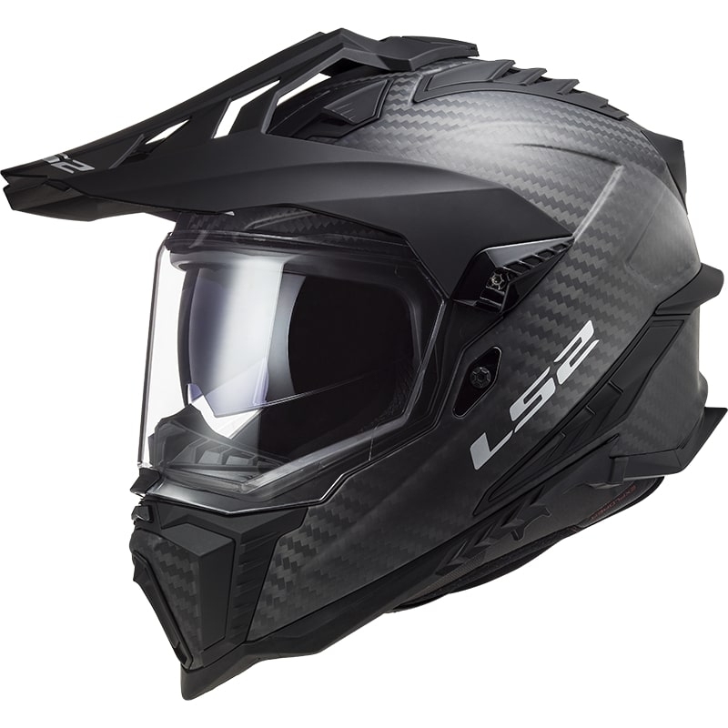 Enduro ķivere LS2 MX701 Explorer C Solid Carbon Black Matte