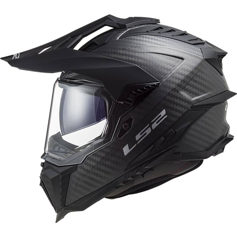 Enduro ķivere LS2 MX701 Explorer C Solid Carbon Black Matte