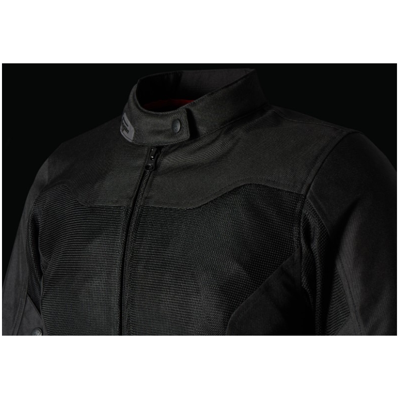 Sieviešu Furygan Genesis Mistral Lady Evo 3 Black Motocikla jaka