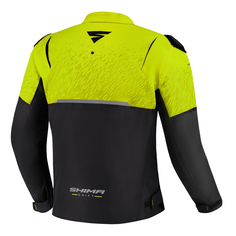 Motocikla jaka Shima Drift black-fluo yellow