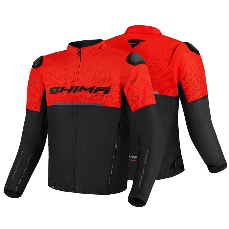 Motocikla jaka Shima Drift black-red