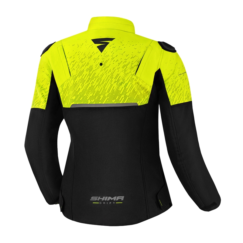 Sieviešu motocikla jaka Shima Drift black-fluo yellow