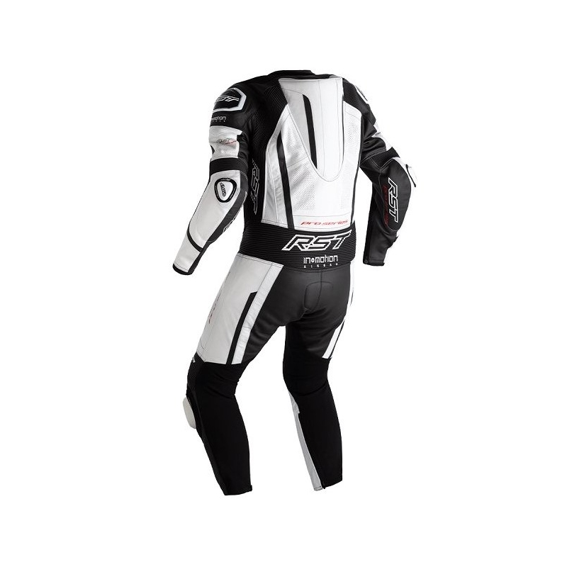 Jednodílná kombinéza na motorku RST Pro Series Airbag černo-bílá výprodej