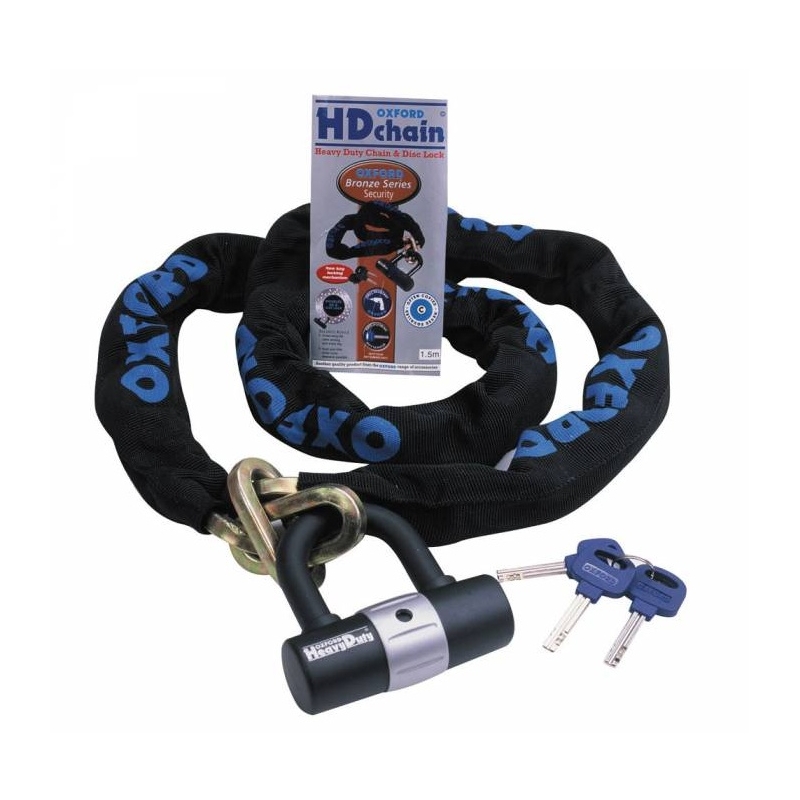 Oxford Heavy Duty ķēdes slēdzene 1,5 m