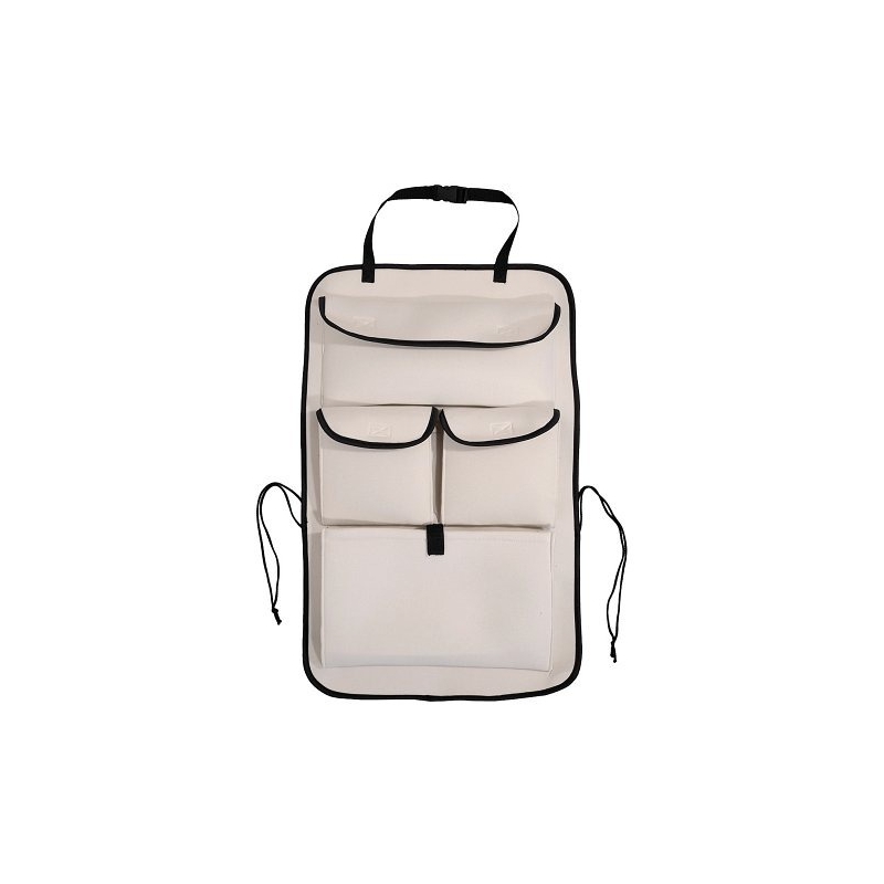 Organizér na přední sedadlo PREMIUM béžový