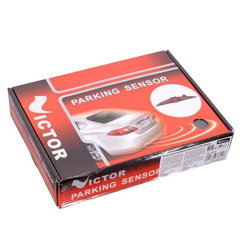 Autostāvvietas asistents 4 sensori LED displejs