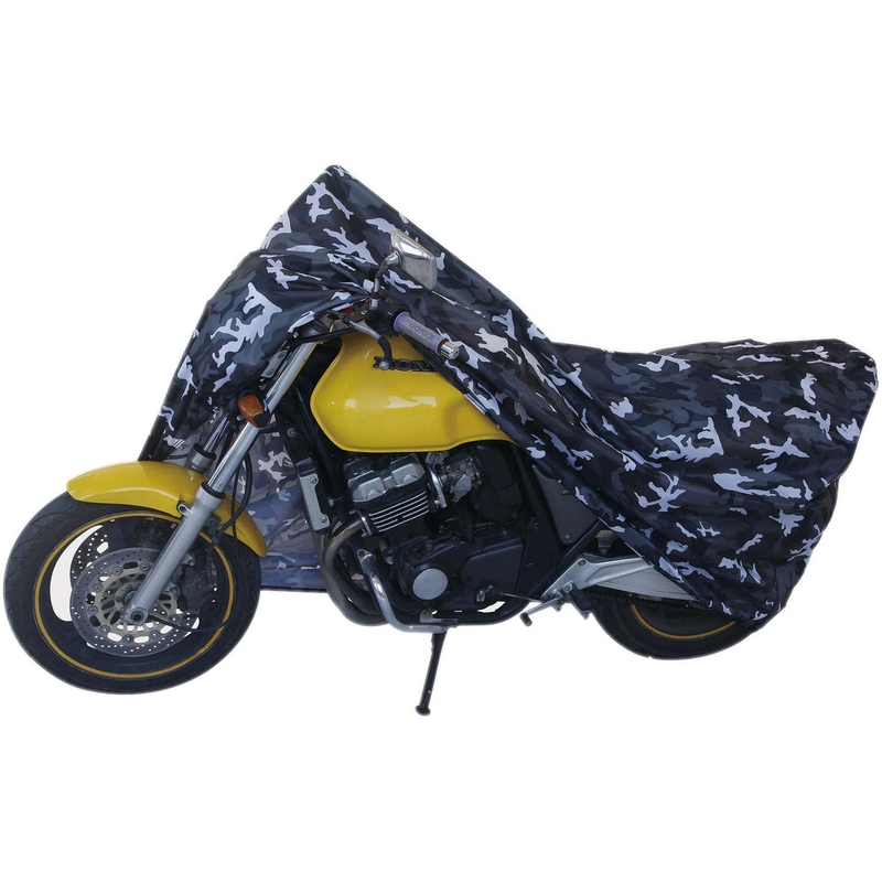 MotoZem Kamuflāžas motociklu tents
