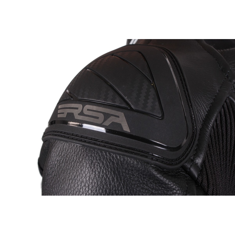 Pánská bunda na motorku RSA Virus černo-bílo-fluo žlutá výprodej