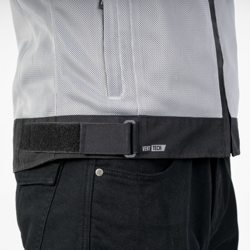 Ozone Dart motocikla jaka sudraba-melna