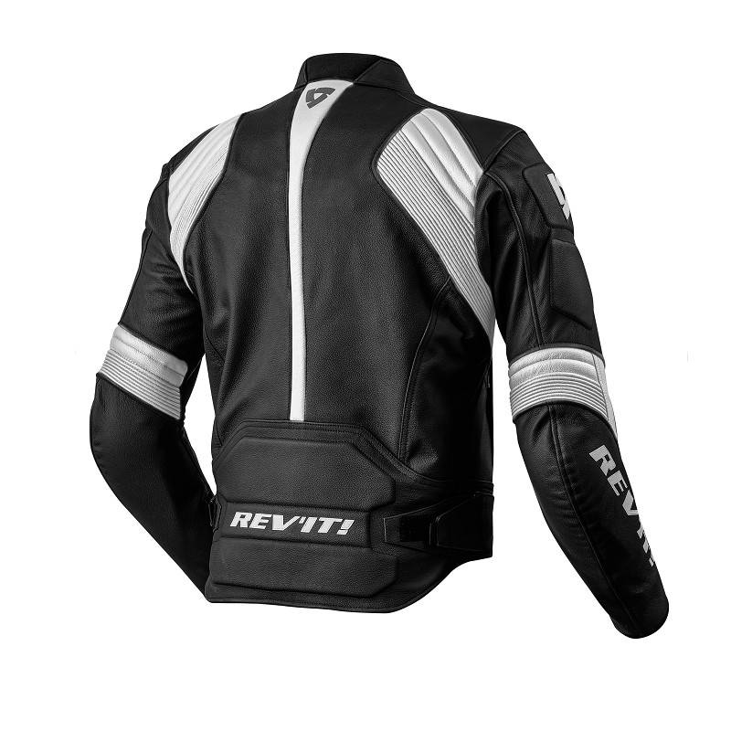 Bunda na motorku Revit Masaru černo-bílá