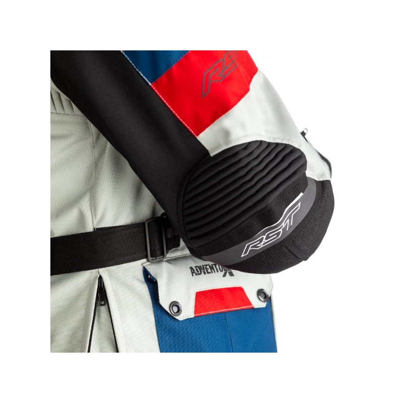 Bunda na motorku RST Pro Series Adventure-X CE modro-červeno-bílá výprodej