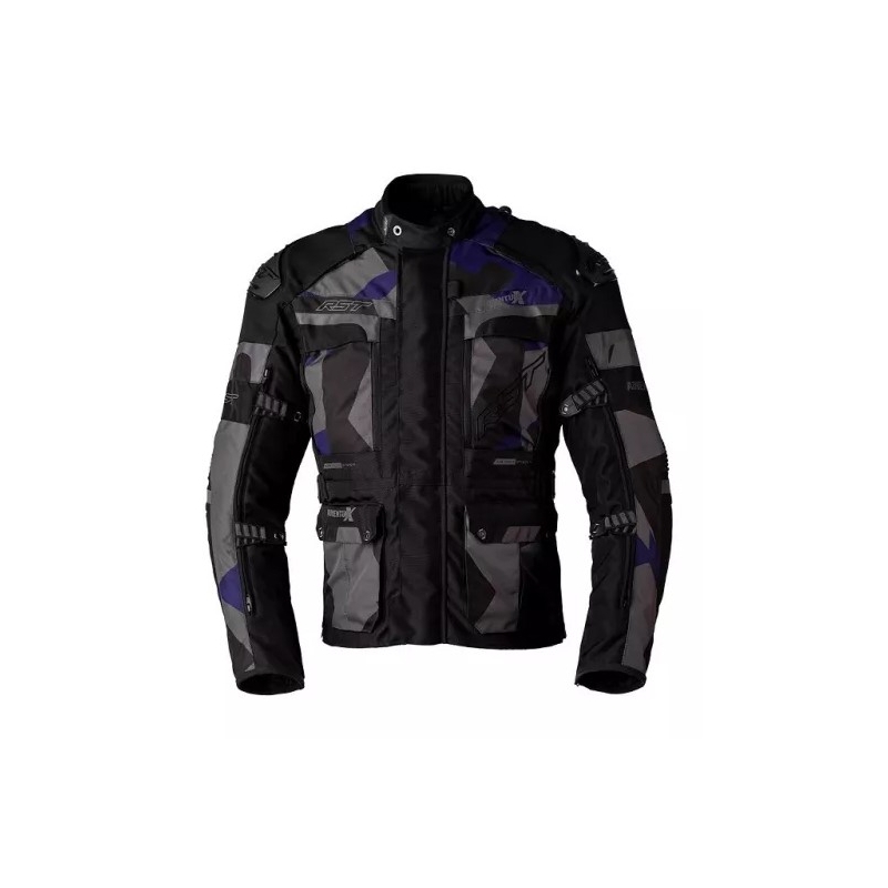 Motocikla jaka RST Pro Series Adventure-X CE black-grey-blue izpārdošana