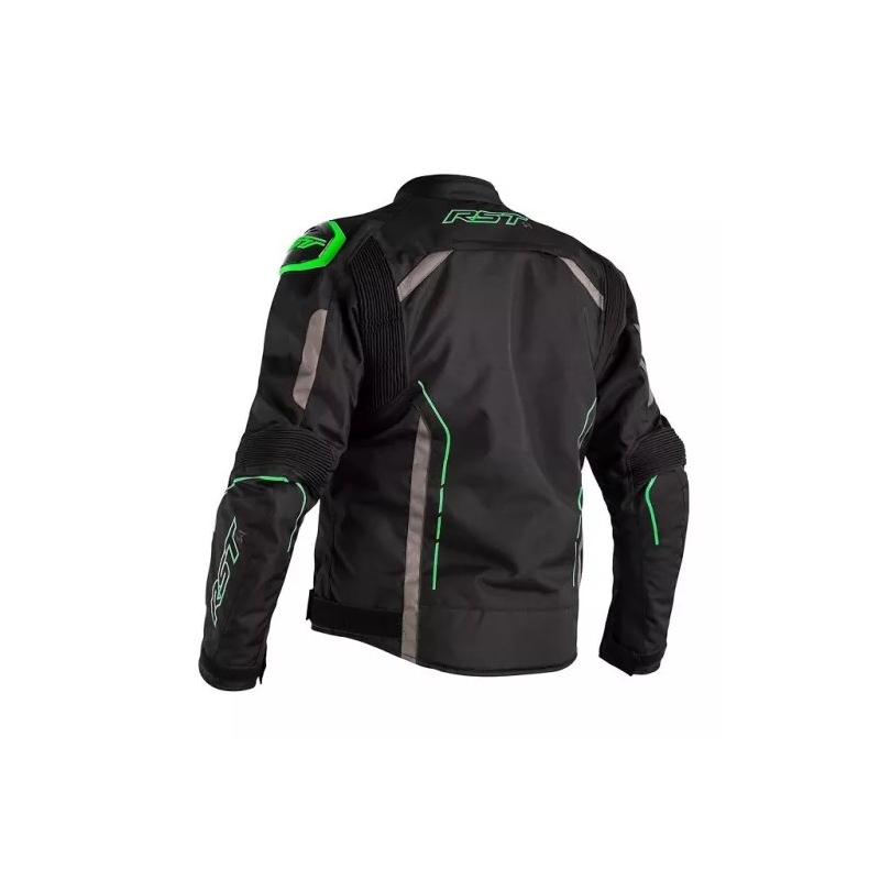 Bunda na motorku RST S-1 CE černo-šedo-fluo zelená výprodej