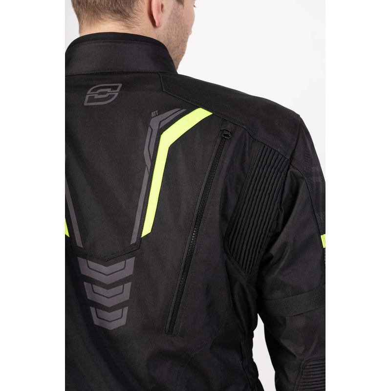 Motocikla jaka Ozone Tour III black-anthracite-fluo yellow