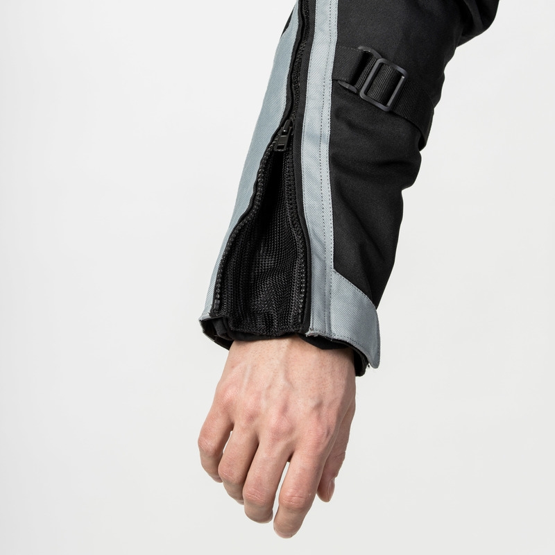 Motocikla jaka Ozone Tour III black-grey-fluo yellow