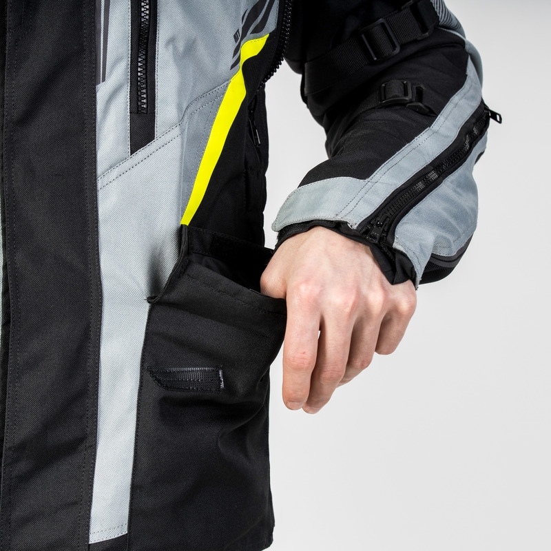 Motocikla jaka Ozone Tour III black-grey-fluo yellow
