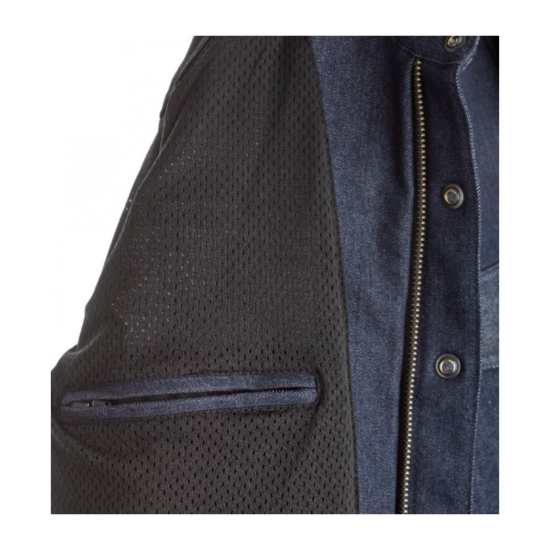 Košile na motorku RST X Denim CE tmavě modrá výprodej