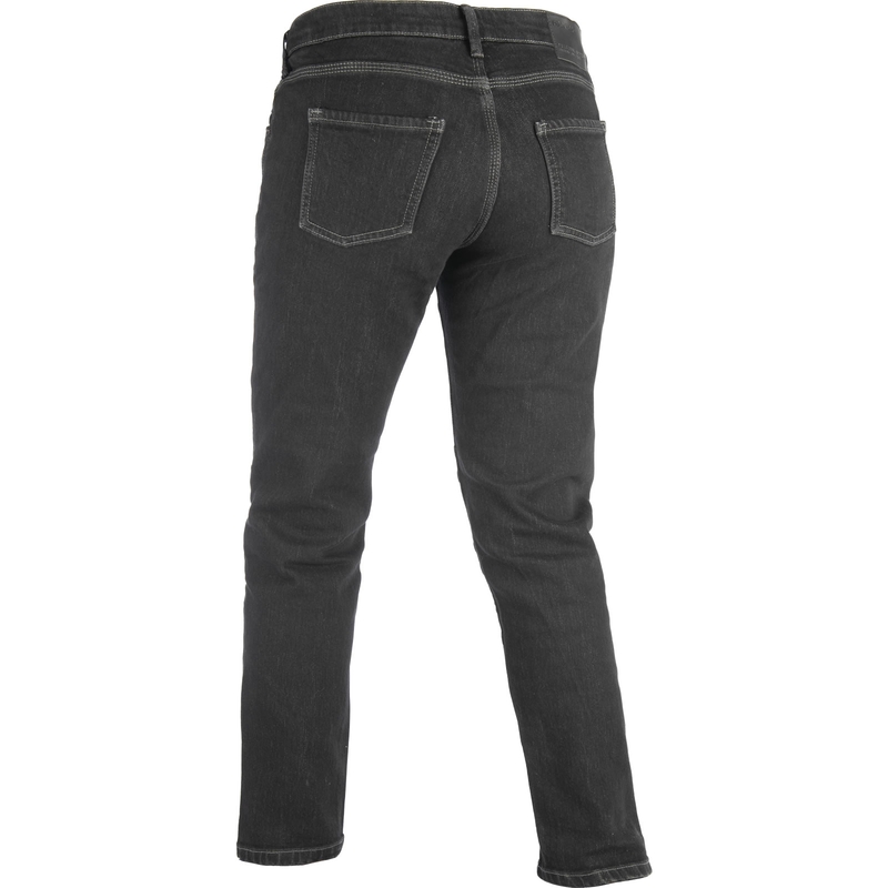 Dámské jeansy na motorku Oxford Original Approved Jeans Slim fit černé výprodej