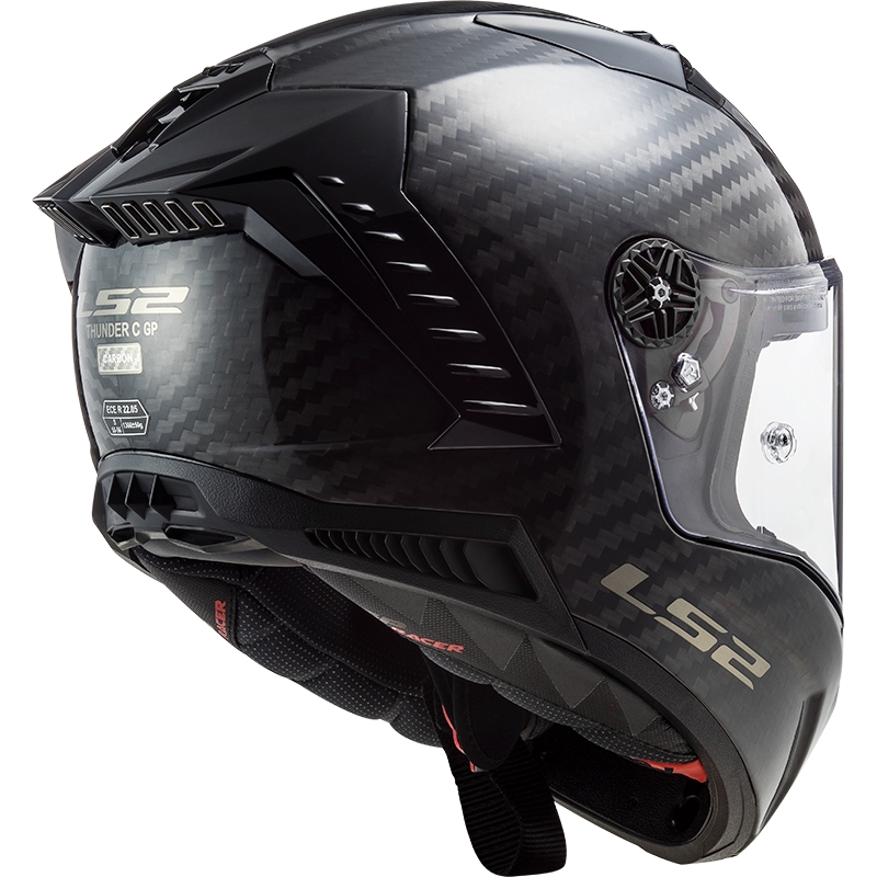 LS2 FF805 Thunder Carbon Racing Fim 2020 Integrālā motociklu ķivere