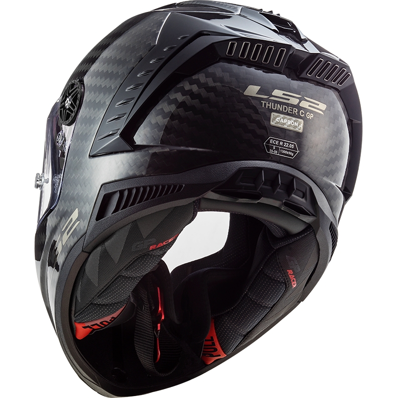 LS2 FF805 Thunder Carbon Racing Fim 2020 Integrālā motociklu ķivere