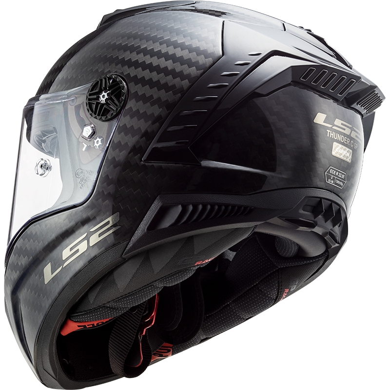 LS2 FF805 Thunder Carbon Racing Fim 2020 Integrālā motociklu ķivere