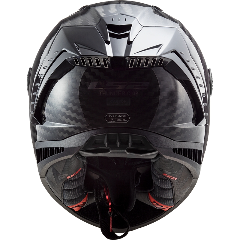 LS2 FF805 Thunder Carbon Racing Fim 2020 Integrālā motociklu ķivere