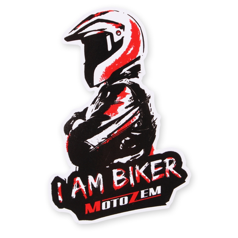 MotoZem I Am Biker Uzlīme - Man maxi
