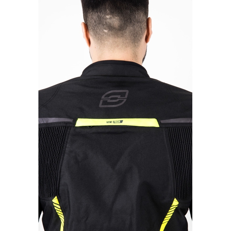 Motocikla jaka Ozone Delta IV black-fluo yellow