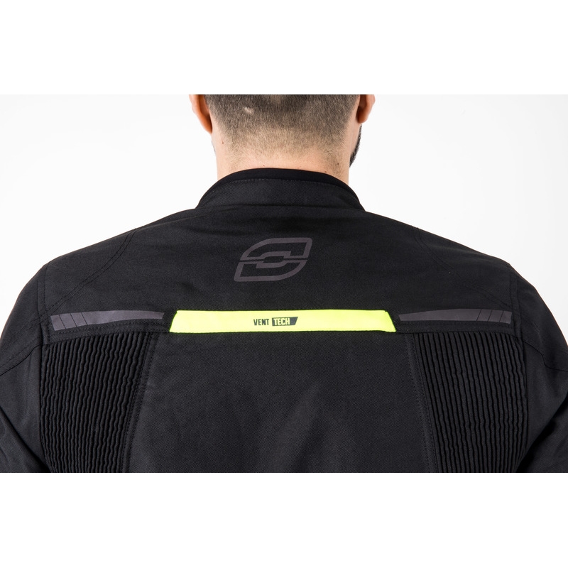 Motocikla jaka Ozone Delta IV black-fluo yellow