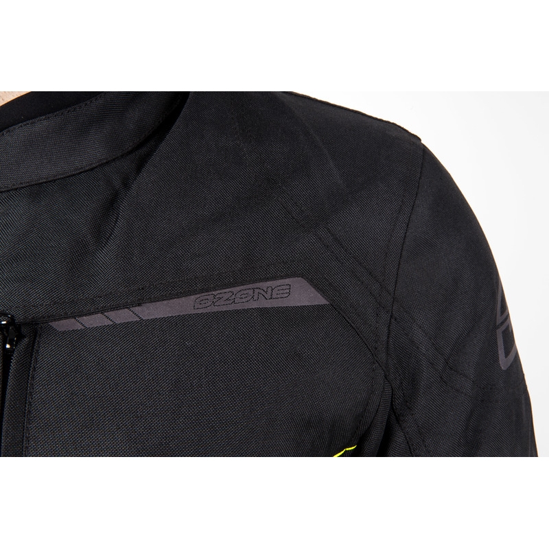 Motocikla jaka Ozone Delta IV black-fluo yellow