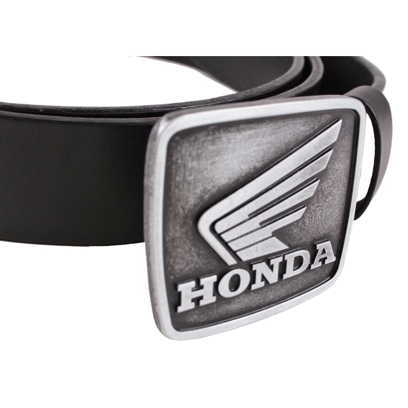 Ādas moto josta ar Honda sprādzi
