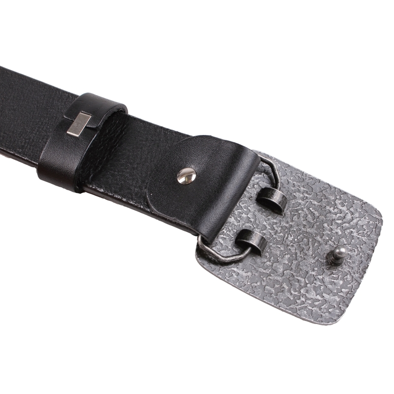 Ādas moto josta ar Suzuki sprādzi