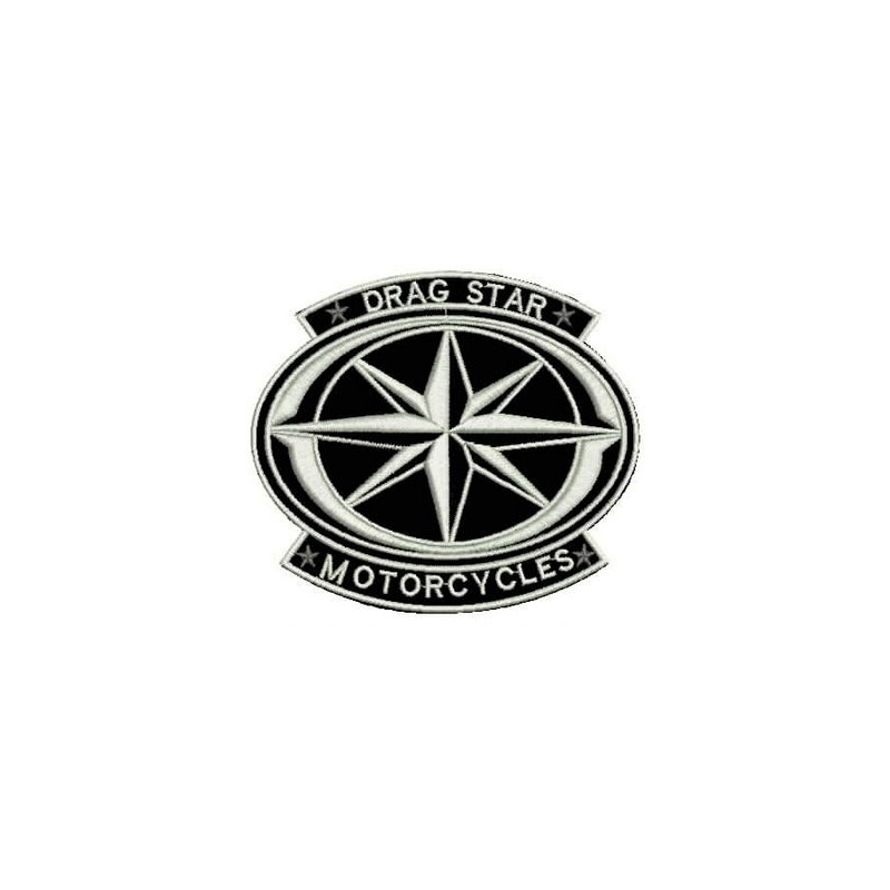 Patch Drag Star motocikli - liels