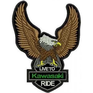 Eagle Live uz Kawasaki ielāpu